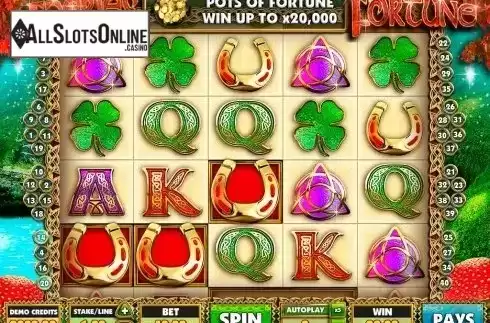 Screen8. Faeries Fortune from Microgaming