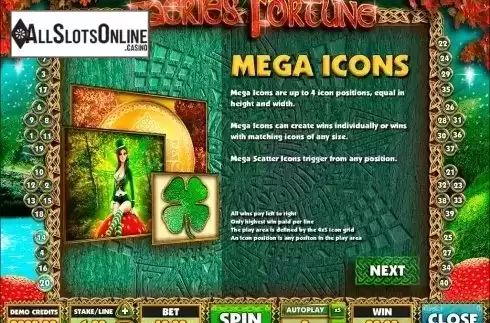 Screen3. Faeries Fortune from Microgaming