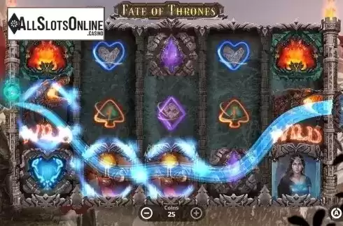 Win screen 2. Fate Of Thrones from FunFair