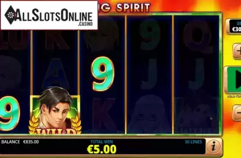 Win Screen 3. Fighting Spirit from Gamefish Global
