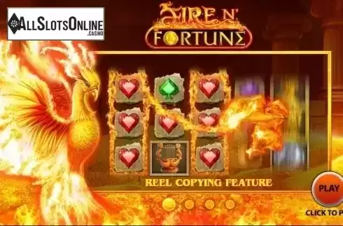Screen 1. Fire N' Fortune from 2by2 Gaming