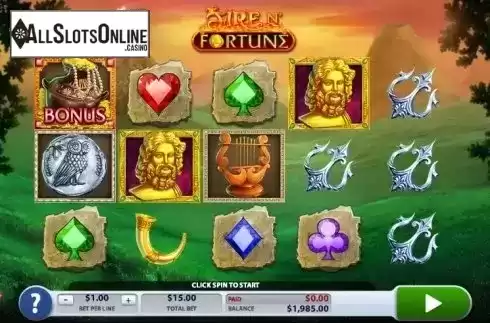 Screen 2. Fire N' Fortune from 2by2 Gaming
