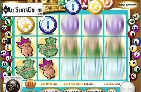 Screen5. Five Reel Bingo from Rival Gaming