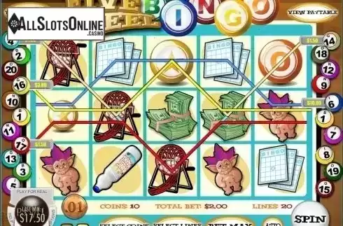 Screen6. Five Reel Bingo from Rival Gaming