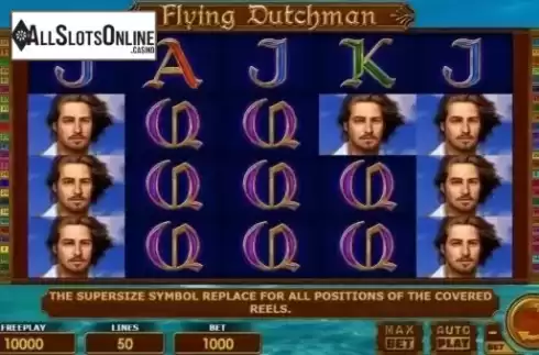 Game Workflow screen . Flying Dutchman from Amatic Industries