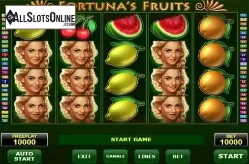 Screen5. Fortunas Fruits from Amatic Industries
