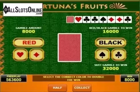 Screen8. Fortunas Fruits from Amatic Industries