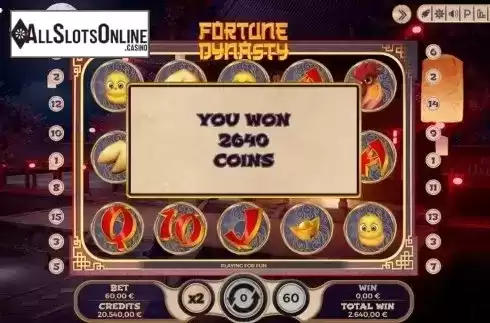Total Win. Fortune Dynasty from Spinmatic