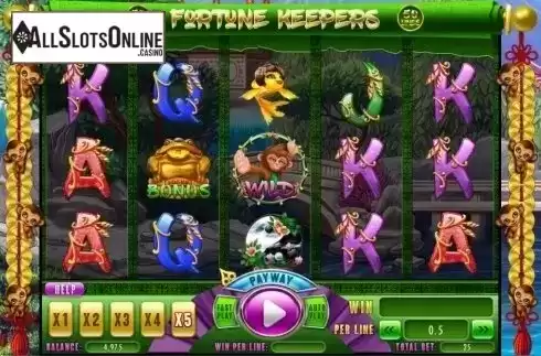 Screen 1. Fortune Keepers from Spinomenal