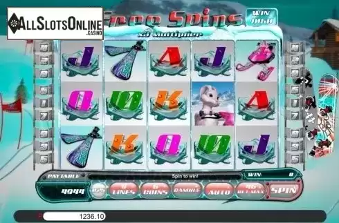 Free Spins Worcflow Screen. Frontside Spins from Genii