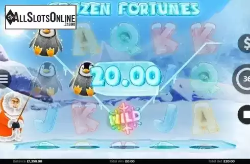 Win Screen 2. Frozen Fortunes from Endemol Games