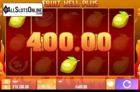 Win screen 2. Fruit Hell Plus from Tech4bet