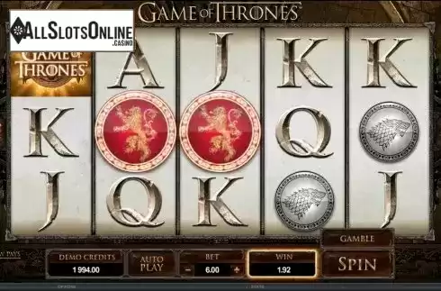 Screen8. Game of Thrones 243 Ways from Microgaming