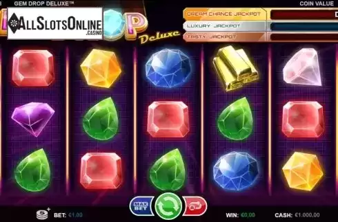 Reel Screen. Gem Drop Deluxe from Betsson Group