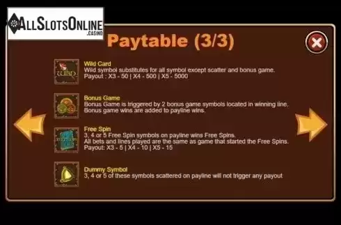 Features. Gemstone Legend from Triple Profits Games