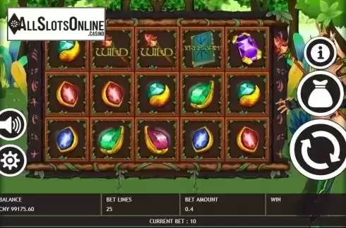 Reel Screen. Gemstone Legend from Triple Profits Games