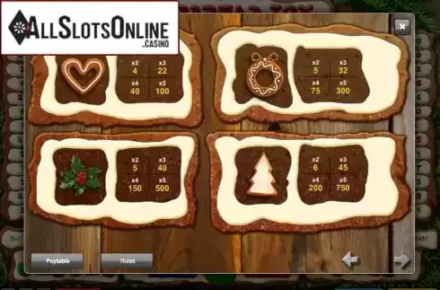 Screen4. Gingerbread Joy from 1X2gaming