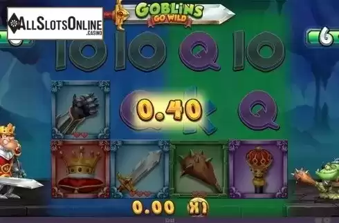 Bonus game screen 2. Goblins Go Wild from PearFiction