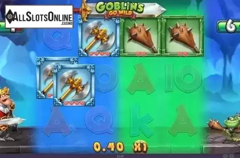Bonus game screen 3. Goblins Go Wild from PearFiction