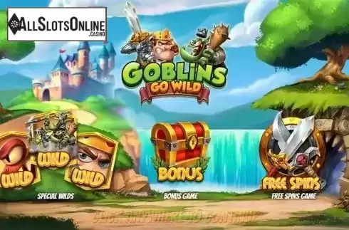 Intro screen. Goblins Go Wild from PearFiction