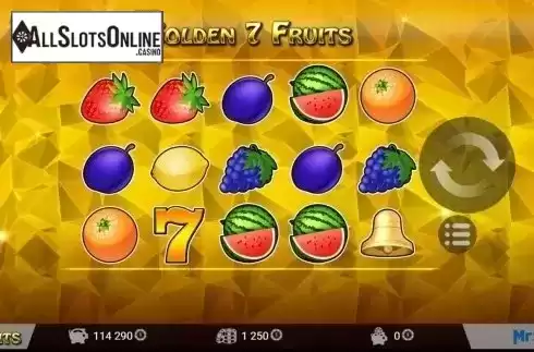 Screen4. Golden 7 Fruits from MrSlotty