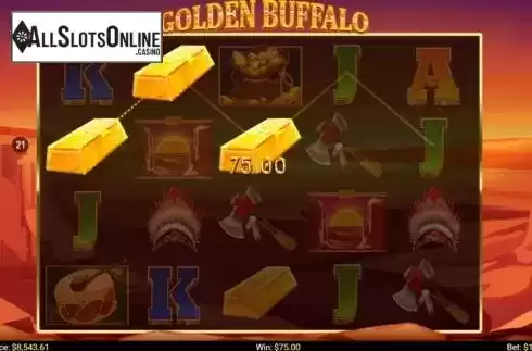 Win Screen 1. Golden Buffalo (Mobilots) from Mobilots