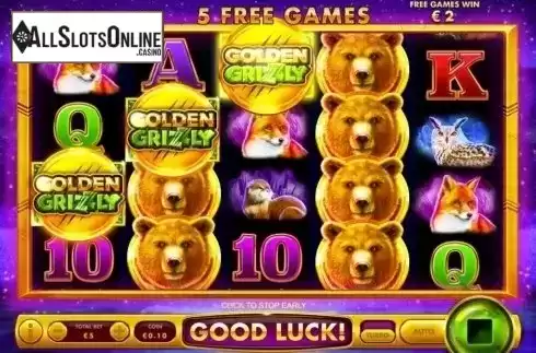 Free Spins. Golden Grizzly from Skywind Group