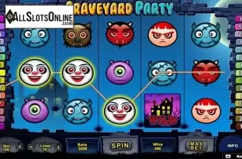 Screen 1. Graveyard Party from NeoGames