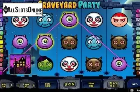 Screen 2. Graveyard Party from NeoGames