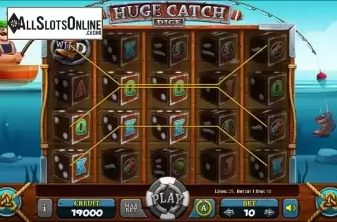 Win screen 2. Huge Catch Dice from Mancala Gaming