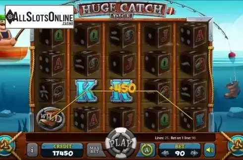 Win screen 3. Huge Catch Dice from Mancala Gaming