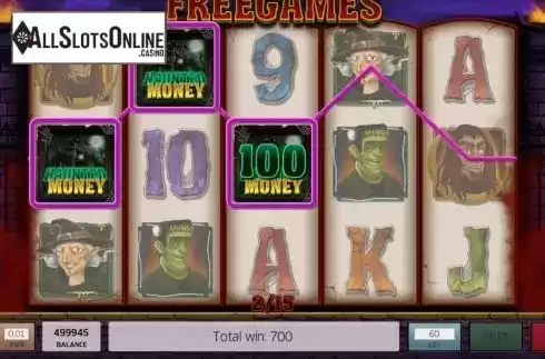 Win screen 2. Halloween Money from InBet Games