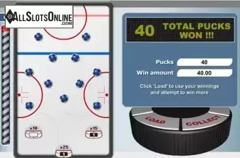 Win Screen 2. Hockey Potshot from GamesOS