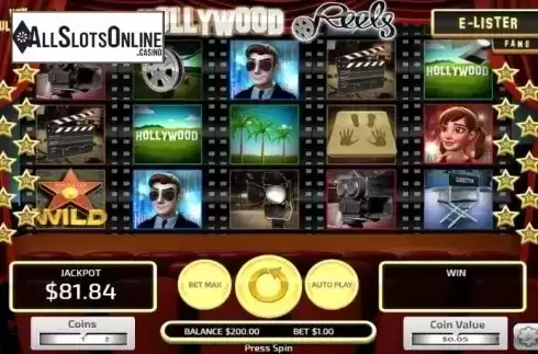 Reel screen. Hollywood Reels from Concept Gaming