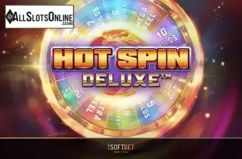 Intro screen. Hot Spin Deluxe from iSoftBet