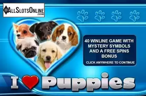 I Heart Puppies. I Heart Puppies from CR Games