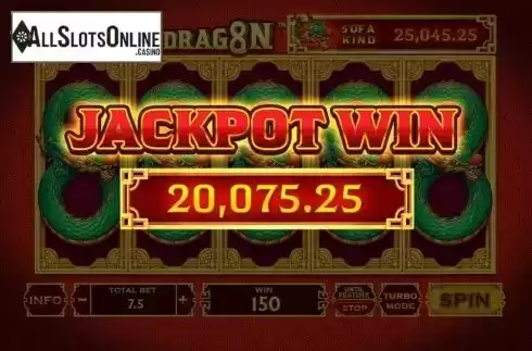 Jackpot Win. Infinity Dragon from Playtech Origins
