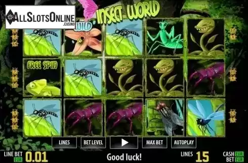 Game reels. Insect World HD from World Match