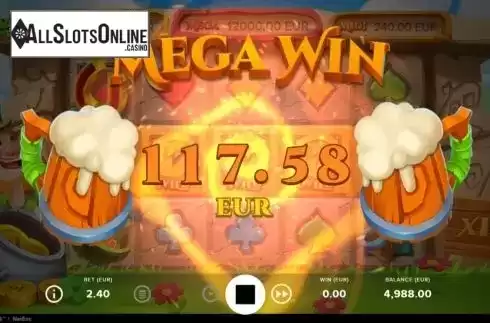 Mega Win. Irish Pot Luck from NetEnt