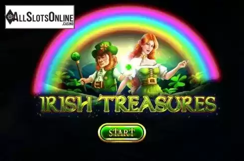 Start Screen. Irish Treasures from Spinomenal