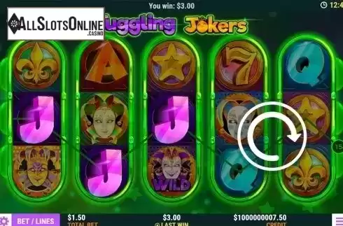 Game workflow 4. Juggling Jokers from Slot Factory