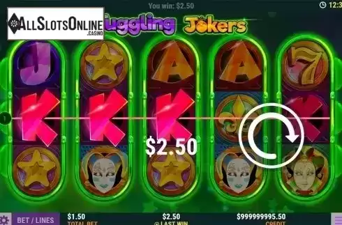 Game workflow . Juggling Jokers from Slot Factory