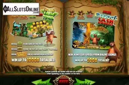 Paytable 4. Jungle Jackpots from Blueprint
