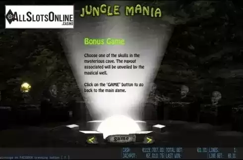 Paytable 3. Jungle Mania HD from World Match