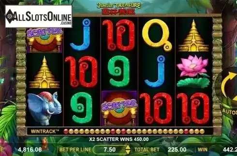 Win screen 3. Jungle Treasure (Aspect Gaming) from Aspect Gaming