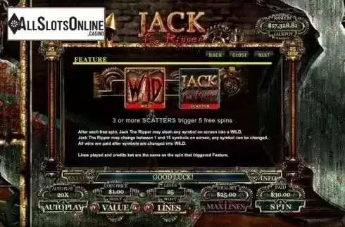 Feature. Jack the Ripper from RTG