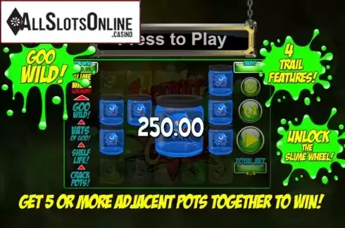 Screen2. Jackpots of Goo from Games Warehouse