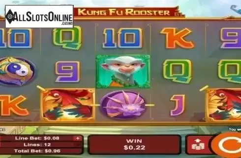 Win Screen . Kung Fu Rooster from RTG
