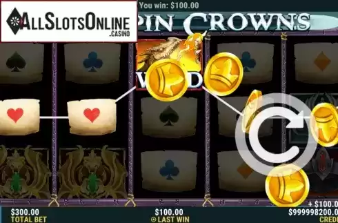 Win Screen 2. Kingspin Crowns from Slot Factory