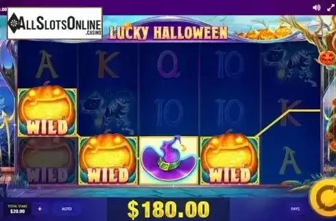Screen 2. Lucky Halloween from Red Tiger